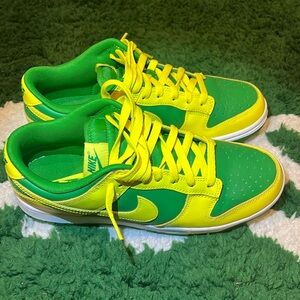 Nike reverse Brazil dunks